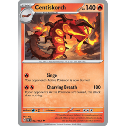 Temporal Forces - 037/162 - Centiskorch - Reverse Holo