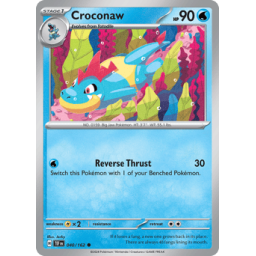 Temporal Forces - 040/162 - Croconaw - Reverse Holo