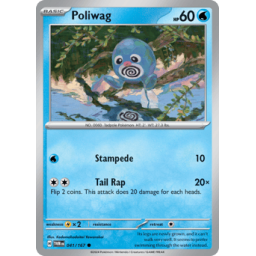 Twilight Masquerade - 041/167 - Poliwag
