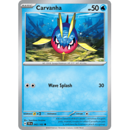 Temporal Forces - 042/162 - Carvanha - Reverse Holo
