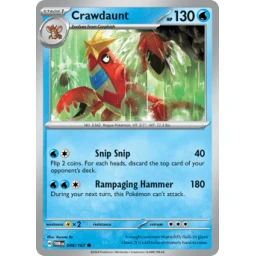 Twilight Masquerade - 048/167 - Crawdaunt