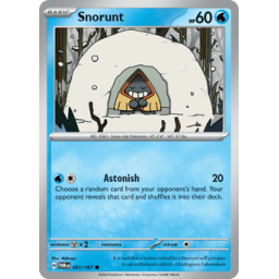 Twilight Masquerade - 051/167 - Snorunt