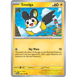 Twilight Masquerade - 069/167 - Emolga - Reverse Holo
