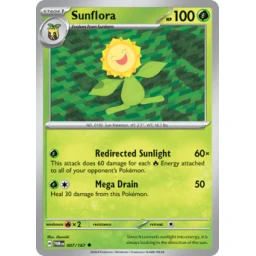 Twilight Masquerade - 007/167 - Sunflora
