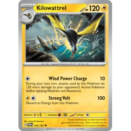 Twilight Masquerade - 076/167 - Kilowattrel