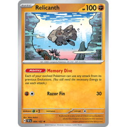 Temporal Forces - 084/162 - Relicanth - Holo Rare