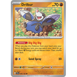 Temporal Forces - 085/162 - Drilbur - Reverse Holo