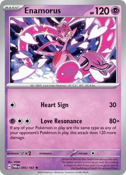 Twilight Masquerade - 093/167 - Enamorus - Holo Rare