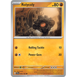 Temporal Forces - 093/162 - Rolycoly - Reverse Holo
