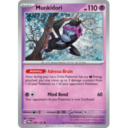 Twilight Masquerade - 095/167 - Munkidori - Holo Rare
