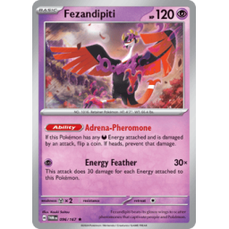 Twilight Masquerade - 096/167 - Fezandipiti - Holo Rare