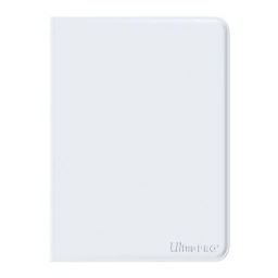Ultra Pro 9-Pocket Zippered PRO-Binder - White