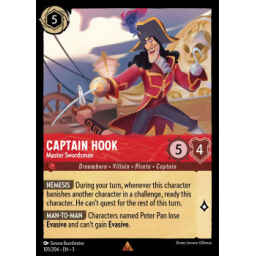 Into the Inklands - 105/204 - Captain Hook - Master Swordsman