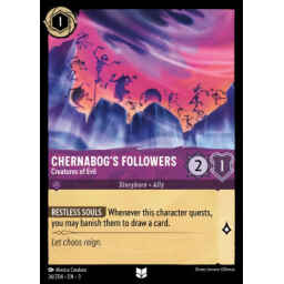 Into the Inklands - 36/204 - Chernabog's Followers - Creatures of Evil