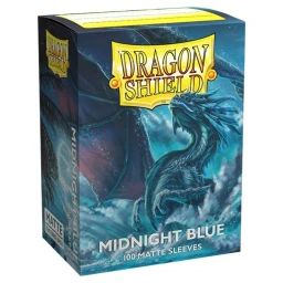 Dragon Shield Standard Sleeves - Matte Midnight Blue
