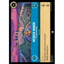 Into the Inklands - 169/204 - McDuck Manor - Scrooge's Mansion - Holo