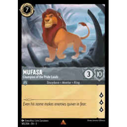 Into the Inklands - 185/204 - Mufasa - Champion of the Pride Lands