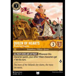 Into the Inklands - 20/204 - Queen of Hearts - Wonderland Empress - Holo