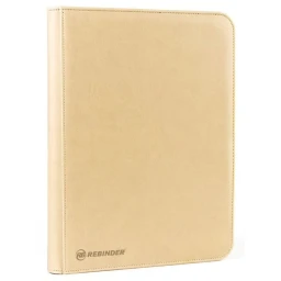 Rebinder 9-Pocket Toploader Binder - Sand