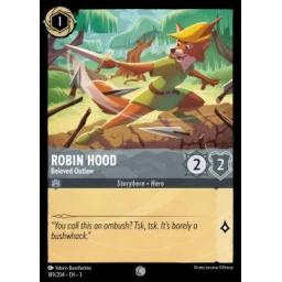 Into the Inklands - 189/204 - Robin Hood - Beloved Outlaw - Holo