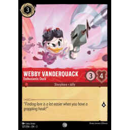 Into the Inklands - 127/204 - Webby Vanderquack - Enthusiastic Duck