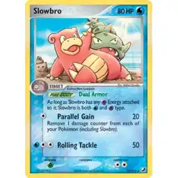 EX Unseen Forces - 13/115 - Slowbro - Holo Rare (Moderately Played)