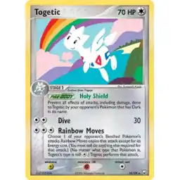 EX Team Rocket Returns - 014/109 - Togetic - Holo Rare (Lightly Played)