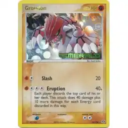 EX Emerald - 14/106 - Groudon - Reverse Holo