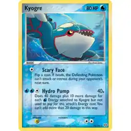 EX Emerald - 15/106 - Kyogre - Rare