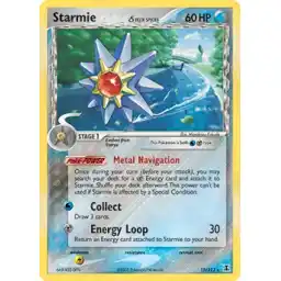 EX Delta Species - 15/113 - Starmie (delta species) - Holo Rare (Moderately Played)