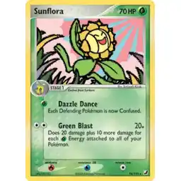 EX Unseen Forces - 16/115 - Sunflora - Holo Rare (Near Mint -)