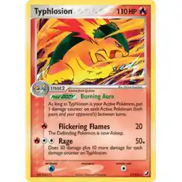 EX Unseen Forces - 17/115 - Typhlosion - Holo Rare (Lightly Played)