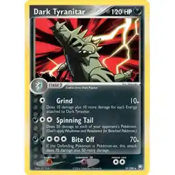 EX Team Rocket Returns - 019/109 - Dark Tyranitar - Rare