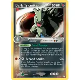 EX Team Rocket Returns - 020/109 - Dark Tyranitar - Rare