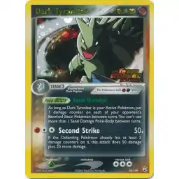 EX Team Rocket Returns - 020/109 - Dark Tyranitar - Reverse Holo (Heavily Played)