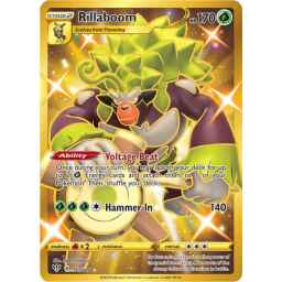 Darkness Ablaze - 197/189 - Rillaboom - Secret Rare