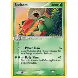EX Emerald - 22/106 - Breloom - Reverse Holo