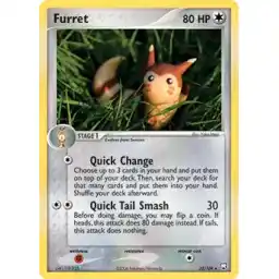 EX Team Rocket Returns - 022/109 - Furret - Rare
