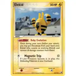 EX Unseen Forces - 23/115 - Elekid - Rare