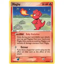 EX Team Rocket Returns - 024/109 - Magby - Rare (Lightly Played)