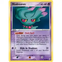 EX Team Rocket Returns - 025/109 - Misdreavus - Rare