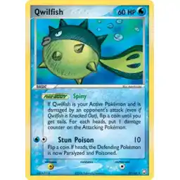 EX Team Rocket Returns - 027/109 - Qwilfish - Rare