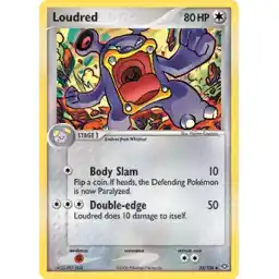 EX Emerald - 35/106 - Loudred - Reverse Holo