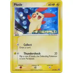 EX Emerald - 39/106 - Plusle - Reverse Holo (Lightly Played)