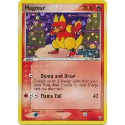 EX Team Rocket Returns - 044/109 - Magmar - Reverse Holo