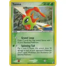 EX Unseen Forces - 50/115 - Yanma - Reverse Holo (Lightly Played)