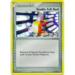 EX Emerald - 76/106 - Double Full Heal - Reverse Holo