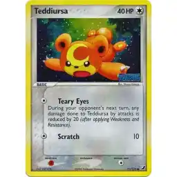 EX Unseen Forces - 77/115 - Teddiursa - Reverse Holo (Near Mint -)