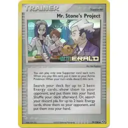 EX Emerald - 79/106 - Mr. Stone's Project - Reverse Holo (Lightly Played)