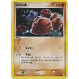 EX Team Rocket Returns - 079/109 - Swinub - Reverse Holo (Near Mint -)